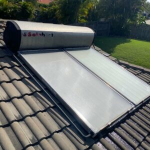 Solar power installation in Ferny Grove by Solahart Strathpine and Redcliffe