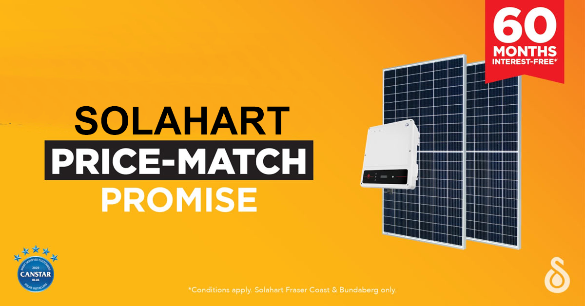 Solahart Price-Match promise offer banner